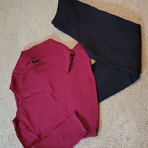 Girls Leggings and Top size 4T and XS